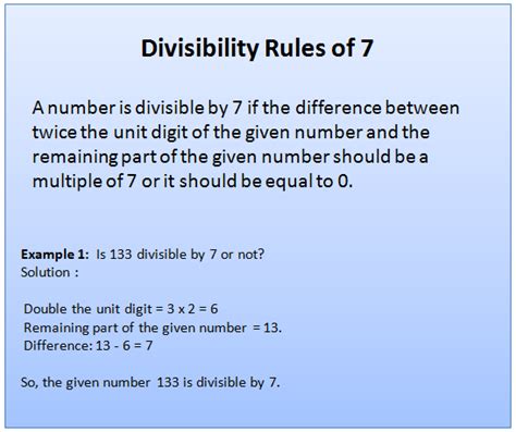 7 divisibility|Divisibility Rules (2,3,5,7,11,13,17,19,) .